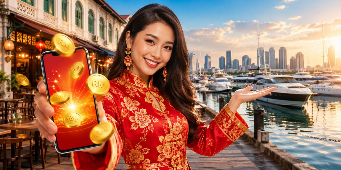 Pemain di Ipoh membuat deposit untuk loteri atas talian melalui 46100