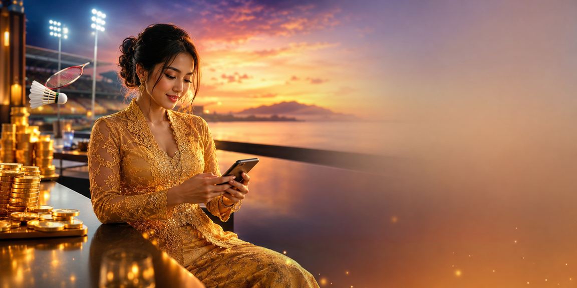 Pengguna dari Kota Kinabalu mengakses akaun 46100 dengan selamat menggunakan telefon pintar